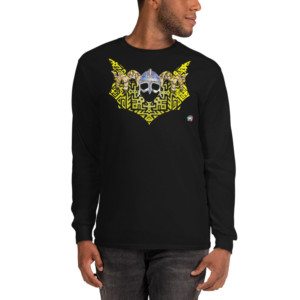 Bat Doodle Runic Long Sleeve Shirt - 9ja Pop Art Custom T-Shirt/Wearable Art Store