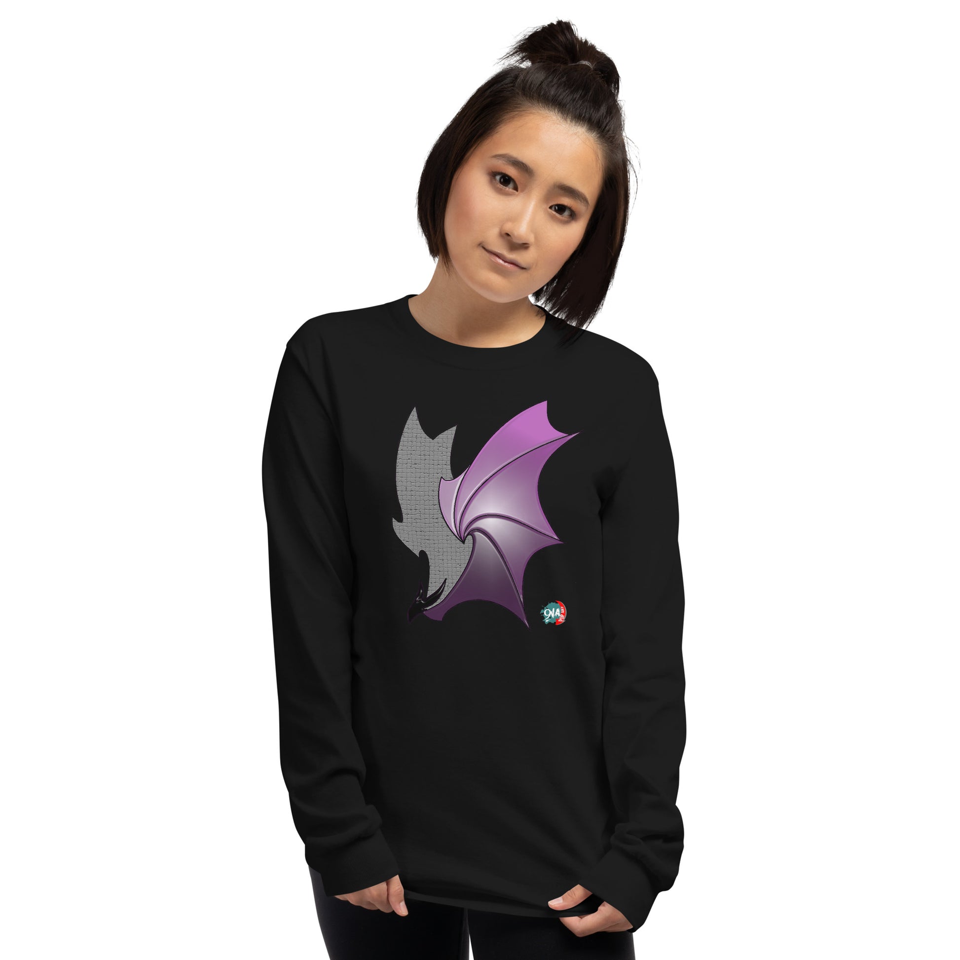 Bat Doodle Streetz Long Sleeve Shirt - 9ja Pop Art Custom T-Shirt/Wearable Art Store