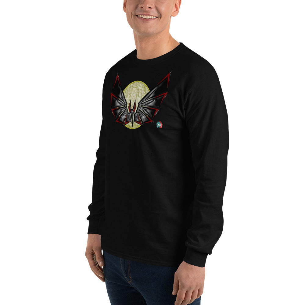 Bat Doodle Bushido Long Sleeve Shirt - 9ja Pop Art Custom T-Shirt/Wearable Art Store