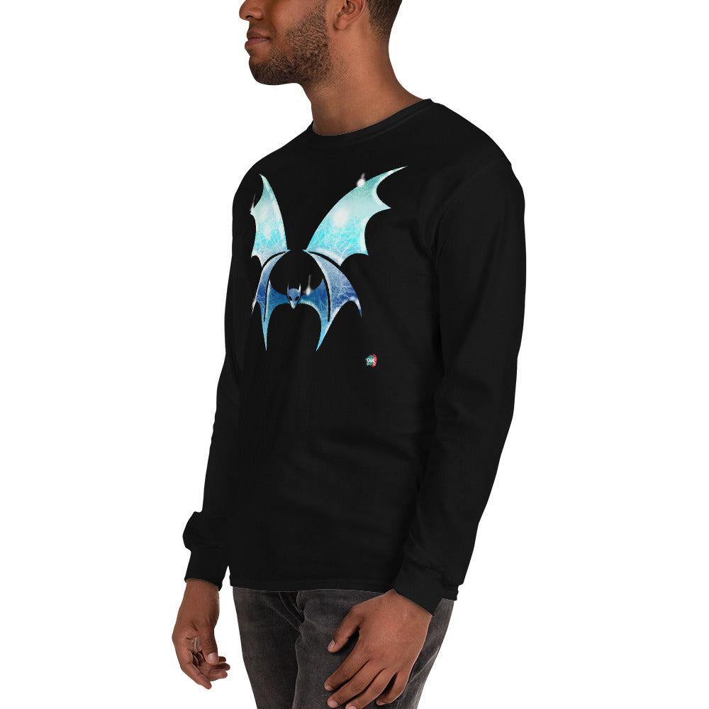 Bat Doodle Elemental Series: Water Long Sleeve Shirt - 9ja Pop Art Custom T-Shirt/Wearable Art Store