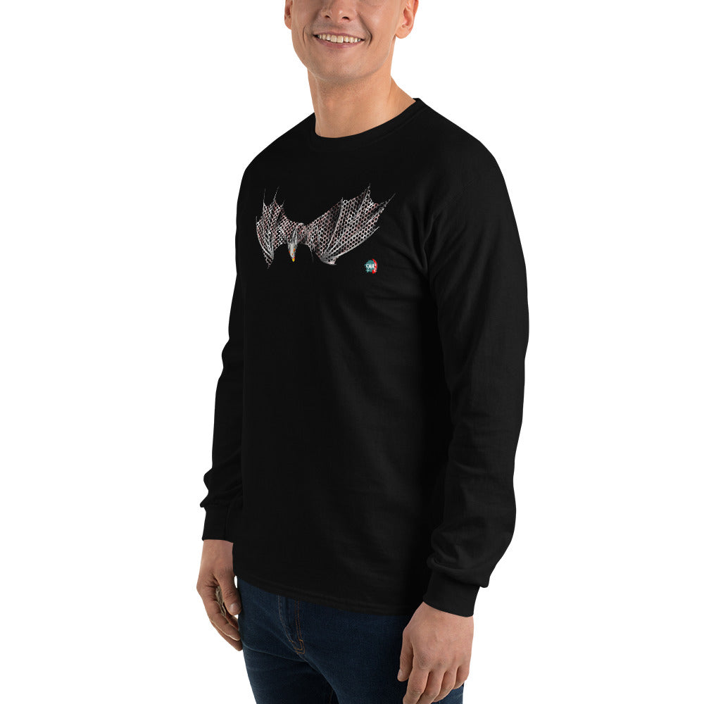 Bat Doodle HR Giger Long Sleeve Shirt - 9ja Pop Art Custom T-Shirt/Wearable Art Store