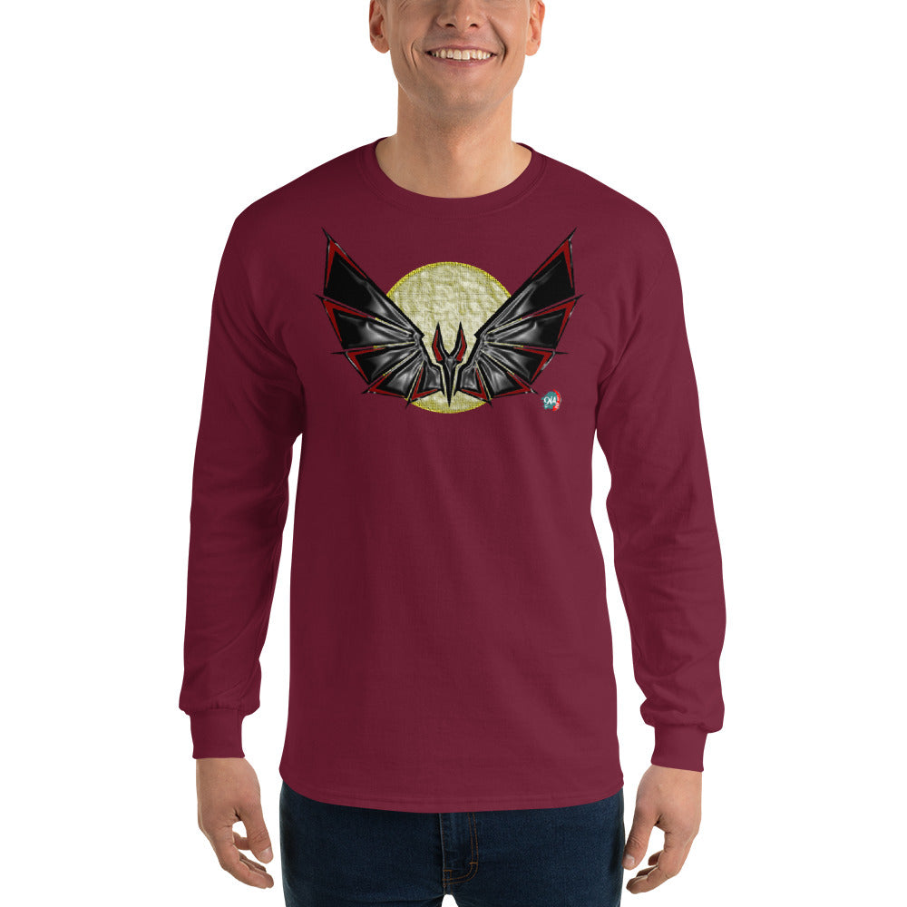 Bat Doodle Bushido Long Sleeve Shirt - 9ja Pop Art Custom T-Shirt/Wearable Art Store