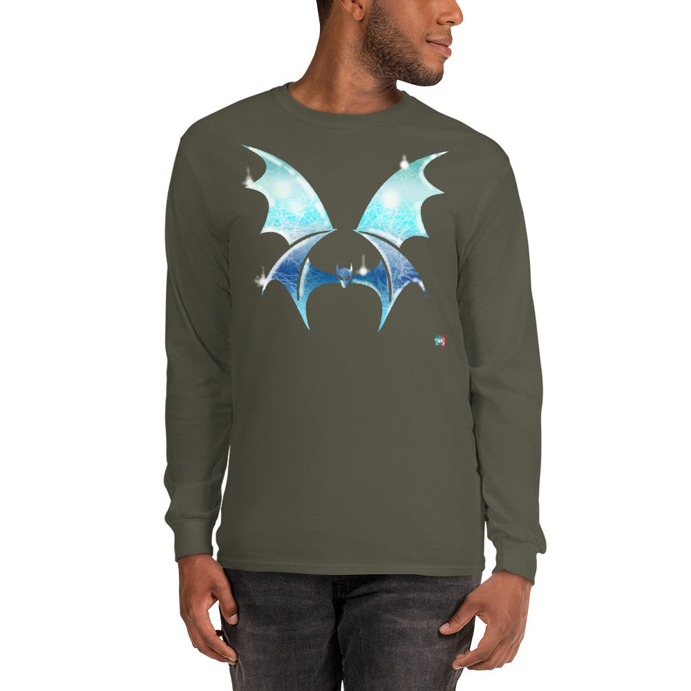 Bat Doodle Elemental Series: Water Long Sleeve Shirt - 9ja Pop Art Custom T-Shirt/Wearable Art Store