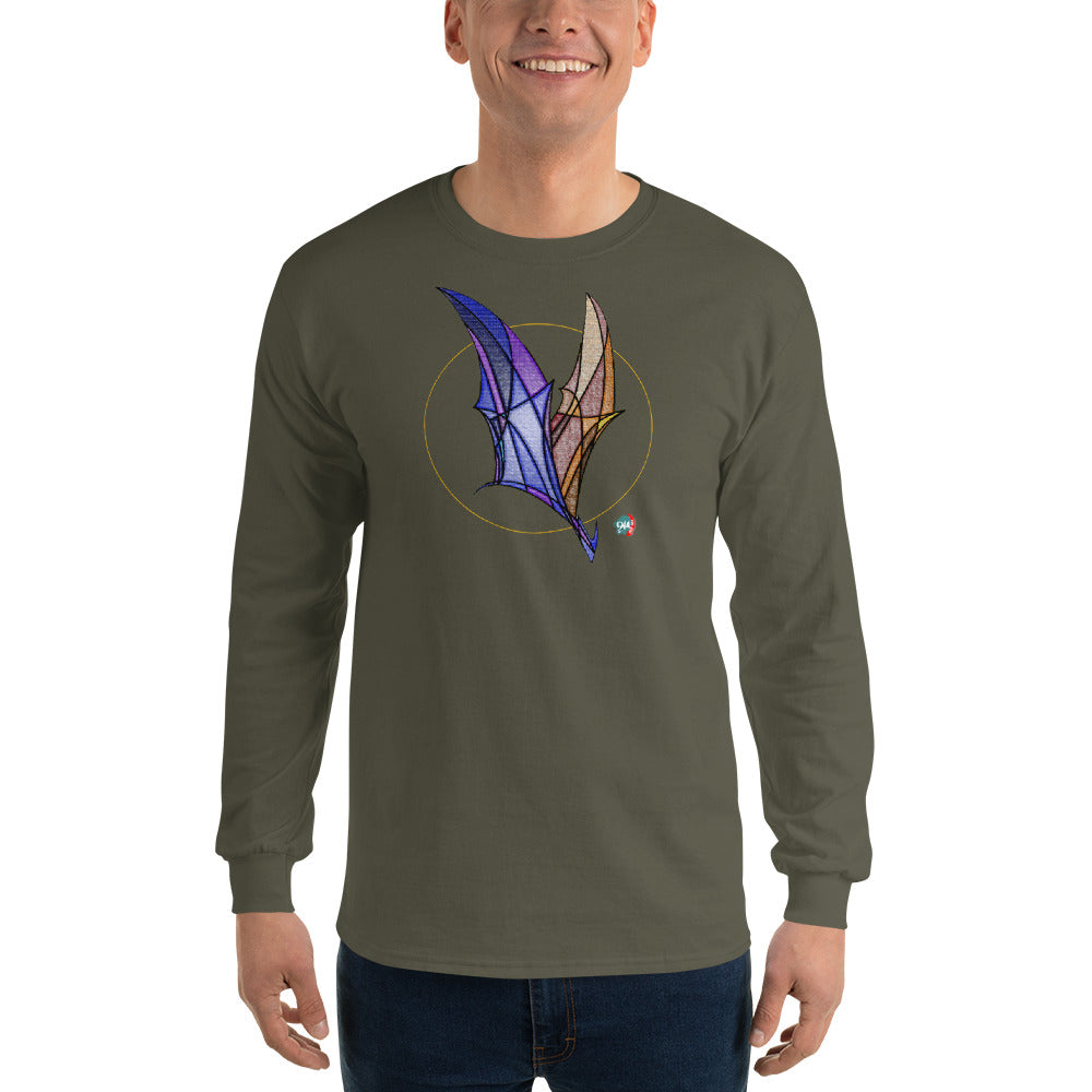 Bat Doodle Predator Long Sleeve Shirt - 9ja Pop Art Custom T-Shirt/Wearable Art Store