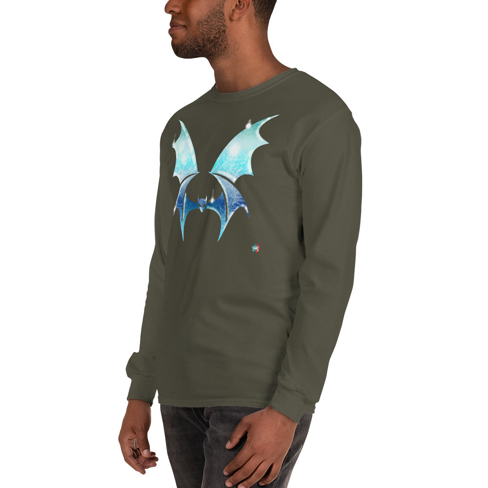 Bat Doodle Elemental Series: Water Long Sleeve Shirt - 9ja Pop Art Custom T-Shirt/Wearable Art Store