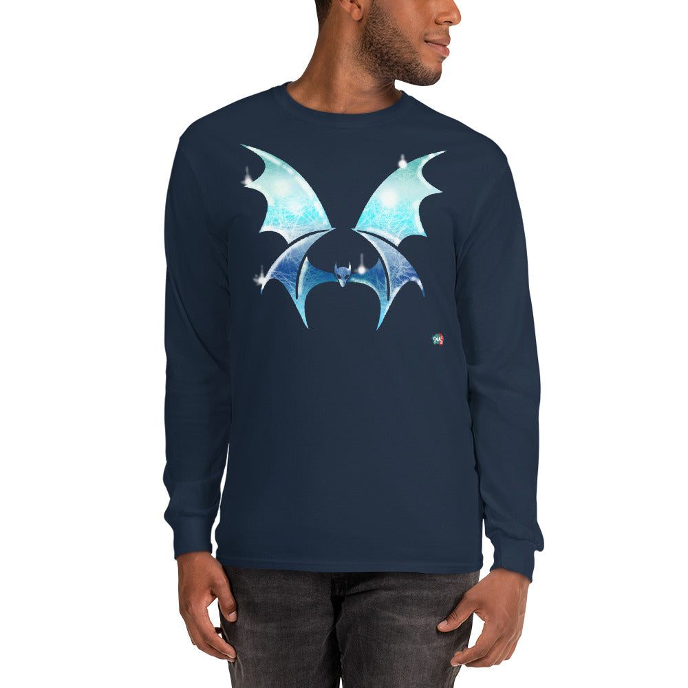 Bat Doodle Elemental Series: Water Long Sleeve Shirt - 9ja Pop Art Custom T-Shirt/Wearable Art Store