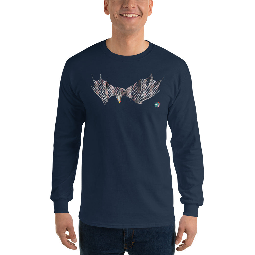 Bat Doodle HR Giger Long Sleeve Shirt - 9ja Pop Art Custom T-Shirt/Wearable Art Store