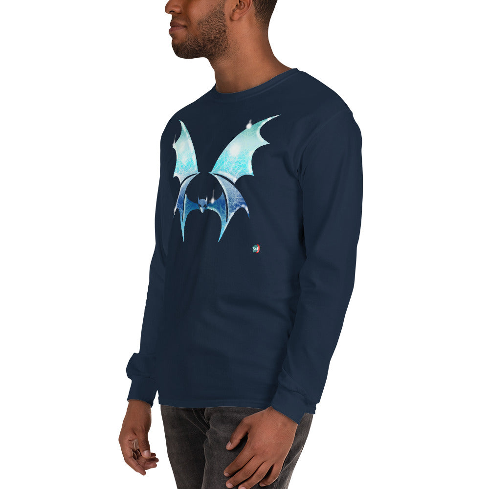 Bat Doodle Elemental Series: Water Long Sleeve Shirt - 9ja Pop Art Custom T-Shirt/Wearable Art Store