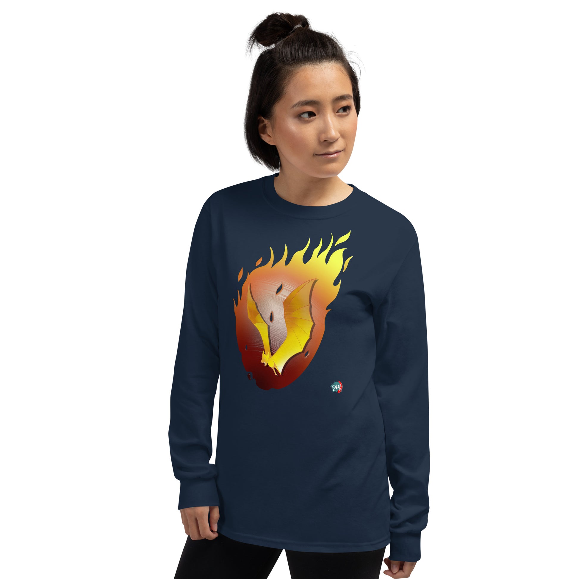 Bat Doodle Infernal Long Sleeve Shirt - 9ja Pop Art Custom T-Shirt/Wearable Art Store