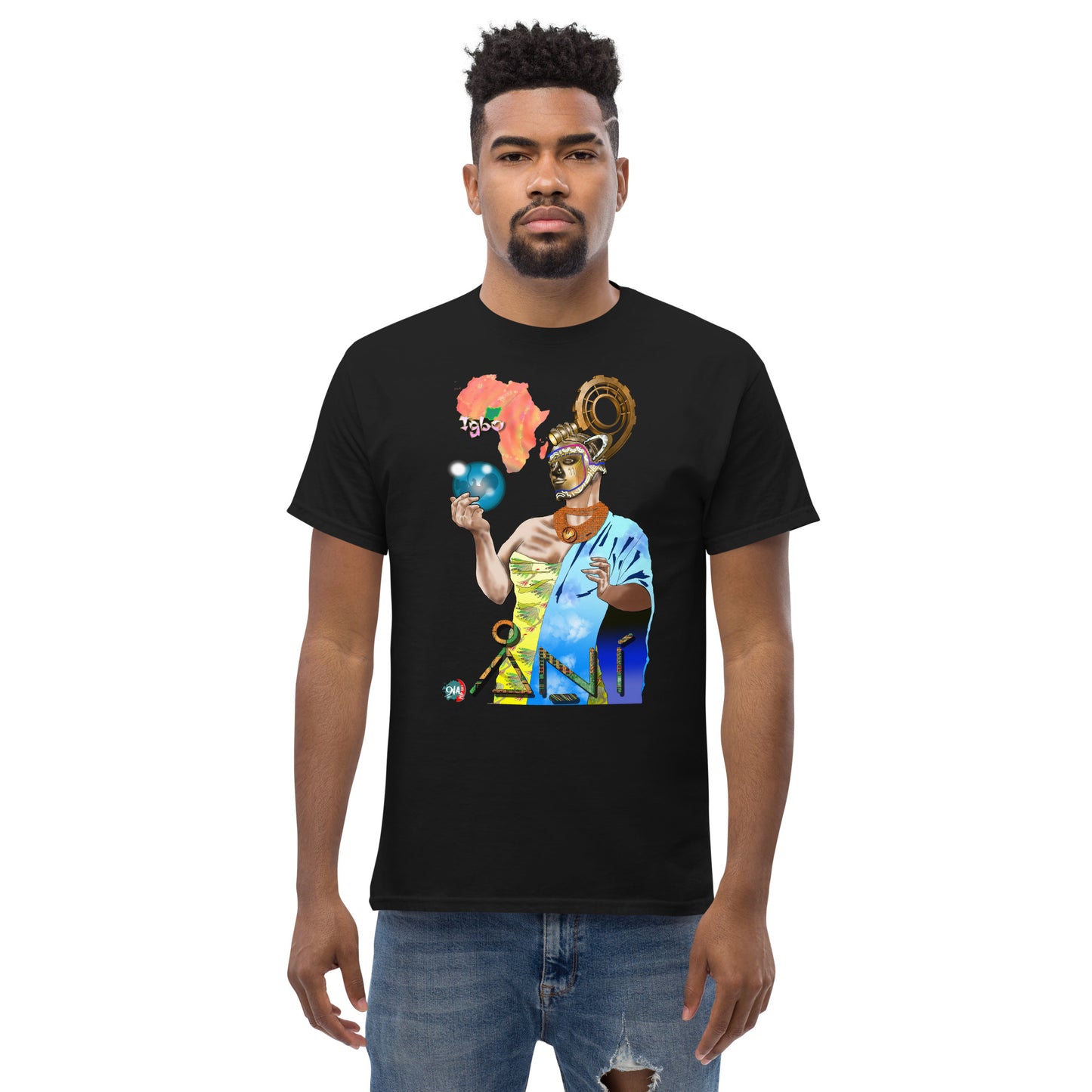 Men's Afrikkan Pantheon (African Gods) Ani graphic t-shirt