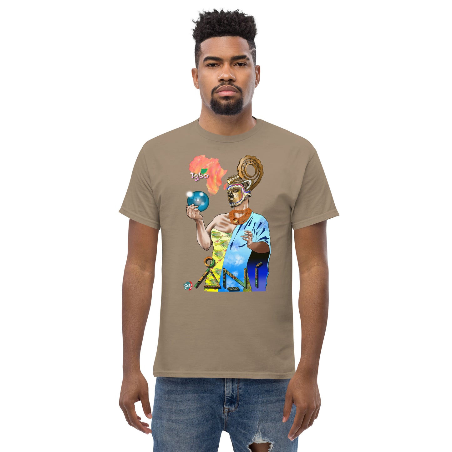 Men's Afrikkan Pantheon (African Gods) Ani graphic t-shirt