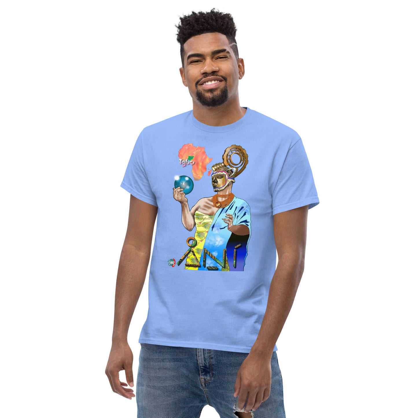 Men's Afrikkan Pantheon (African Gods) Ani graphic t-shirt