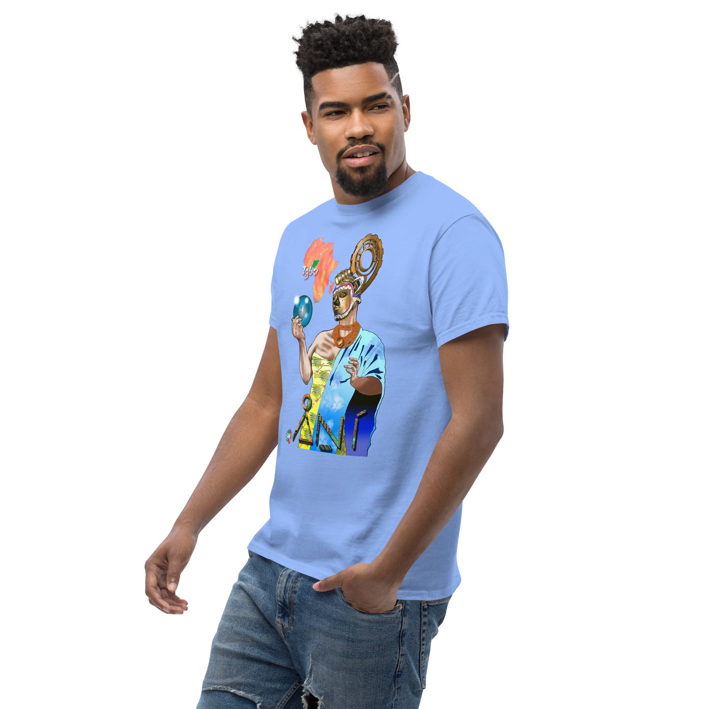 Men's Afrikkan Pantheon (African Gods) Ani graphic t-shirt