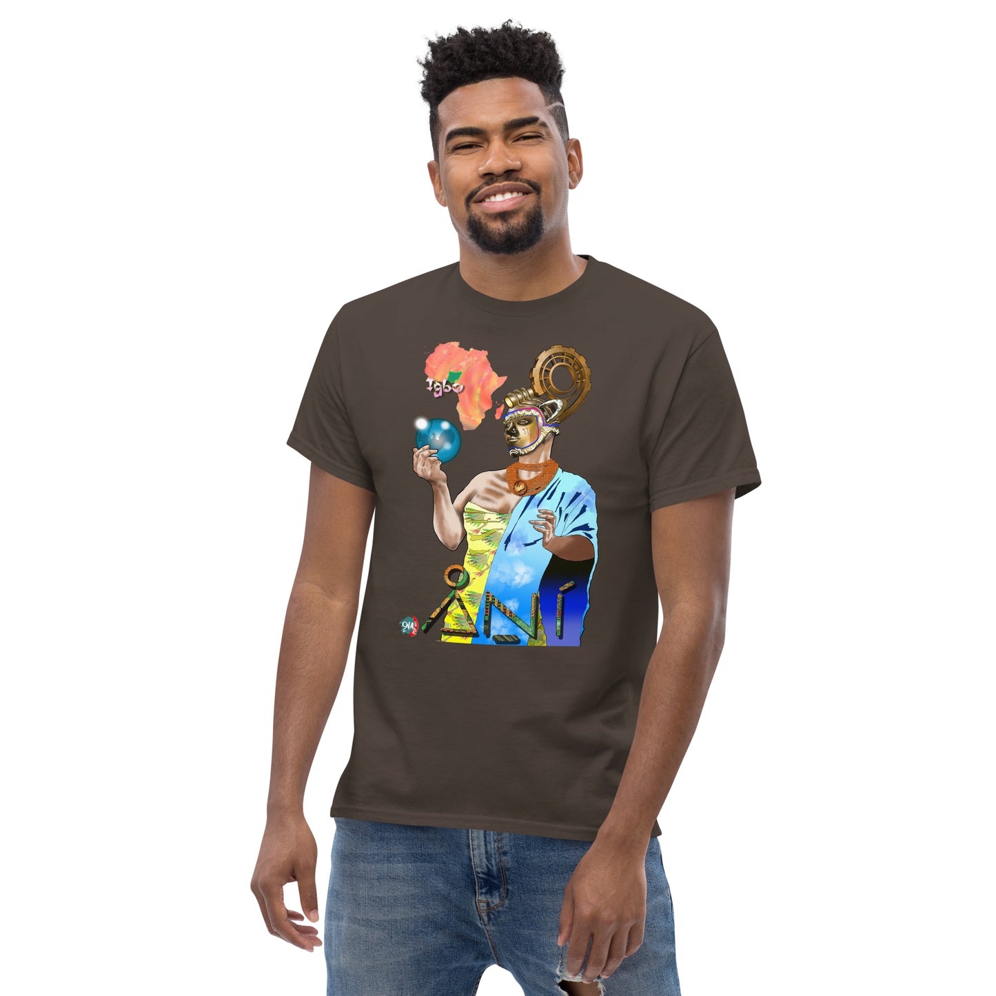 Men's Afrikkan Pantheon (African Gods) Ani graphic t-shirt