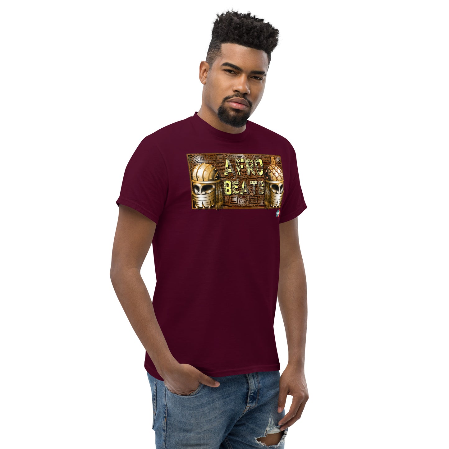 Yoruba Bronze Afrobeats Men's graphic t-shirt