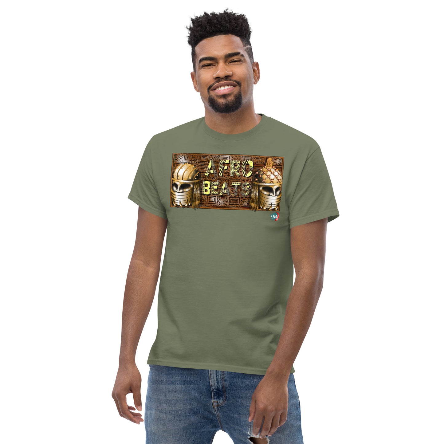 Yoruba Bronze Afrobeats Men's graphic t-shirt