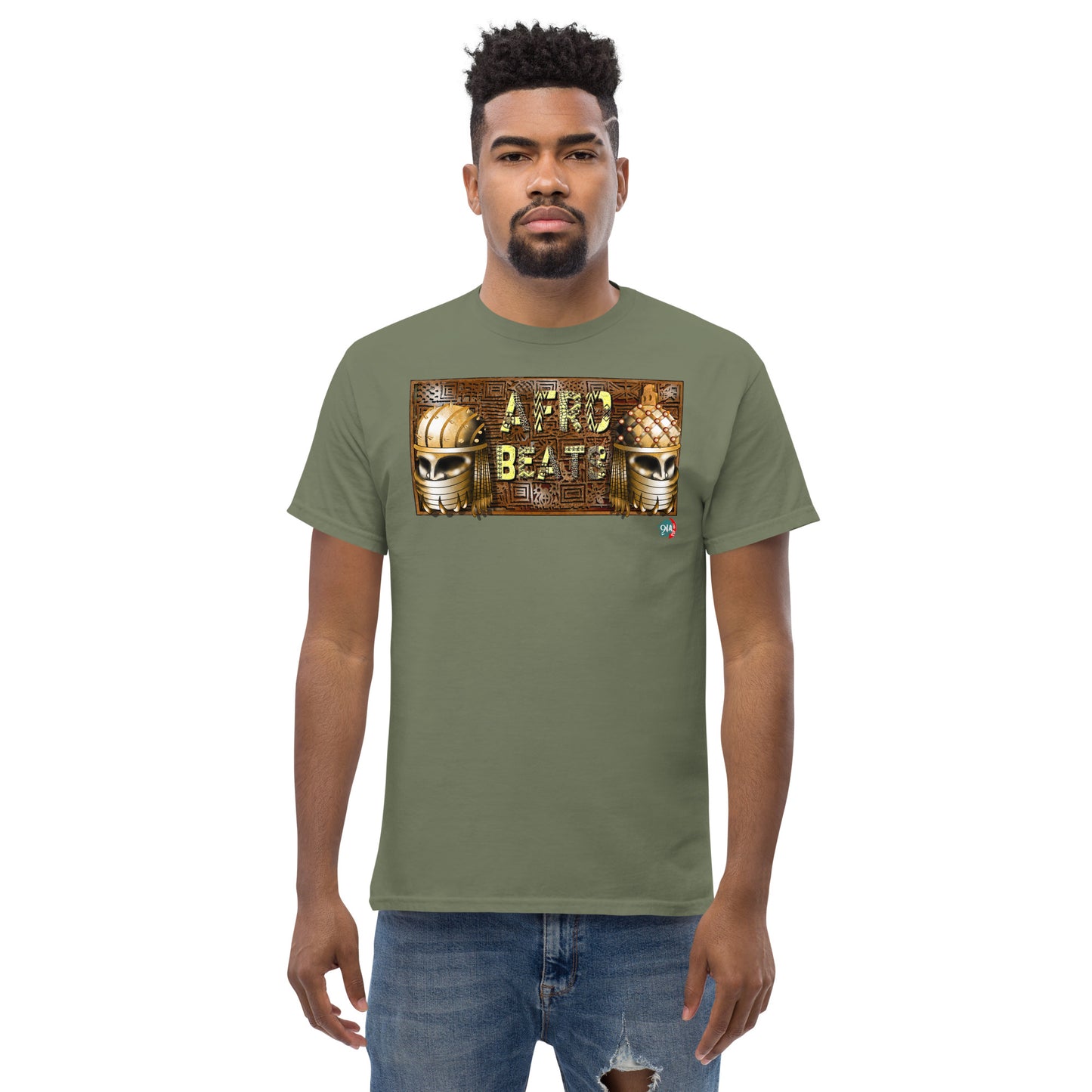 Yoruba Bronze Afrobeats Men's graphic t-shirt