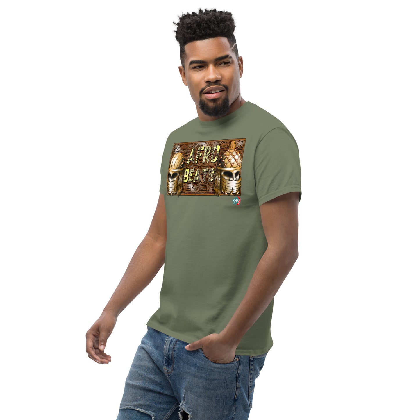 Yoruba Bronze Afrobeats Men's graphic t-shirt