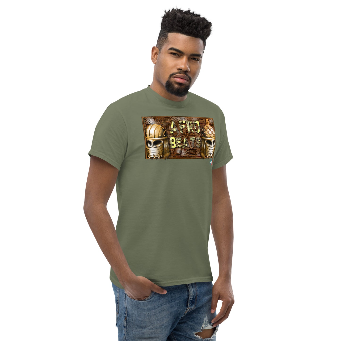 Yoruba Bronze Afrobeats Men's graphic t-shirt