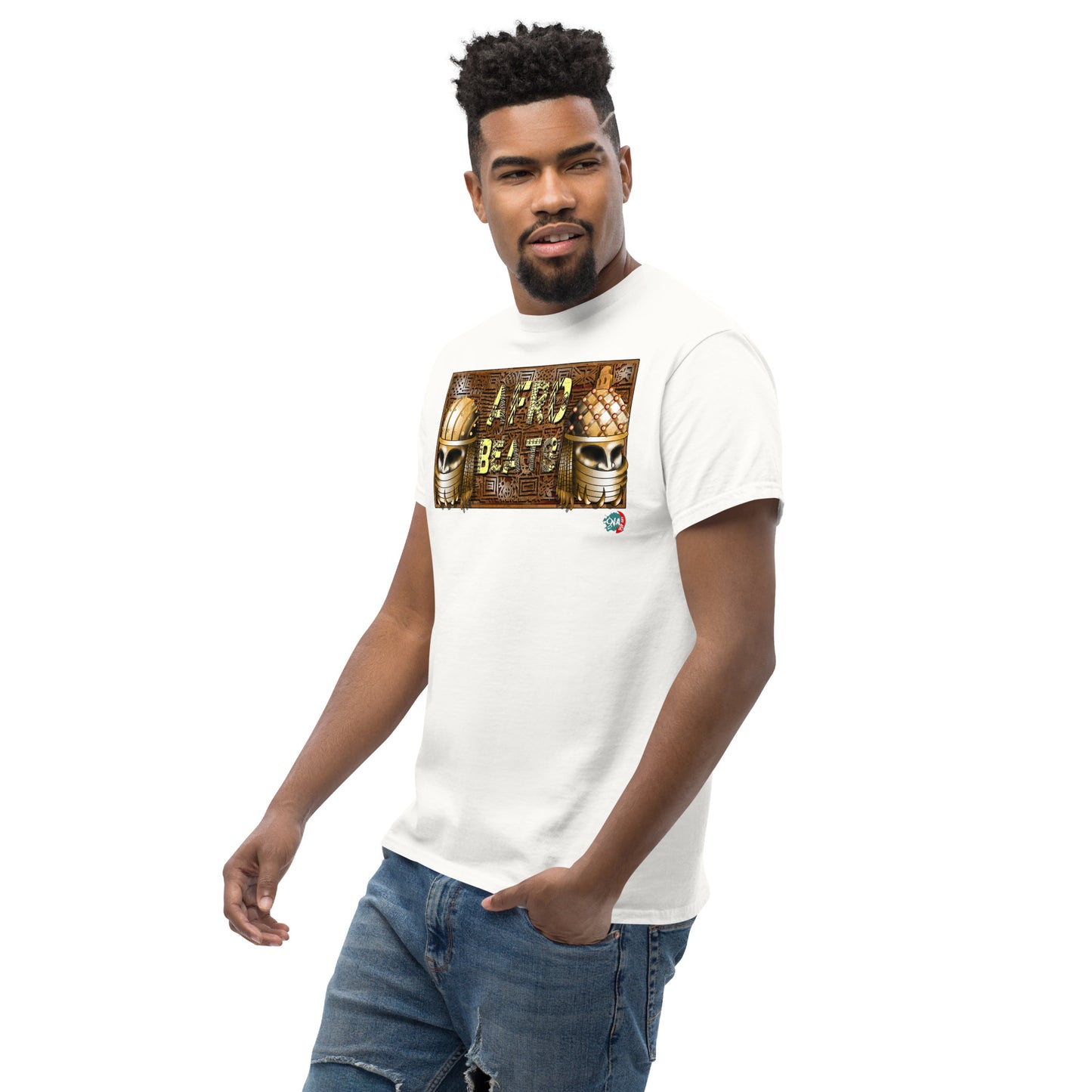 Yoruba Bronze Afrobeats Men's graphic t-shirt