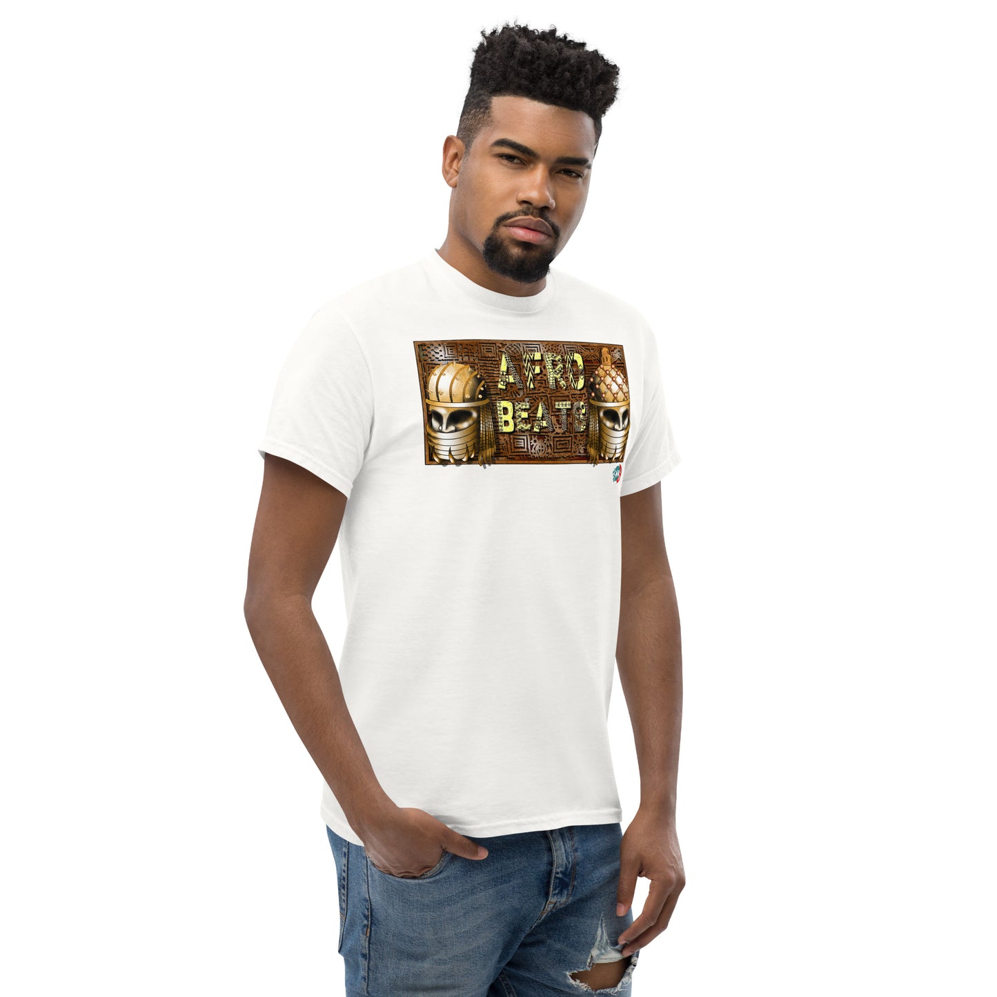 Yoruba Bronze Afrobeats Men's graphic t-shirt