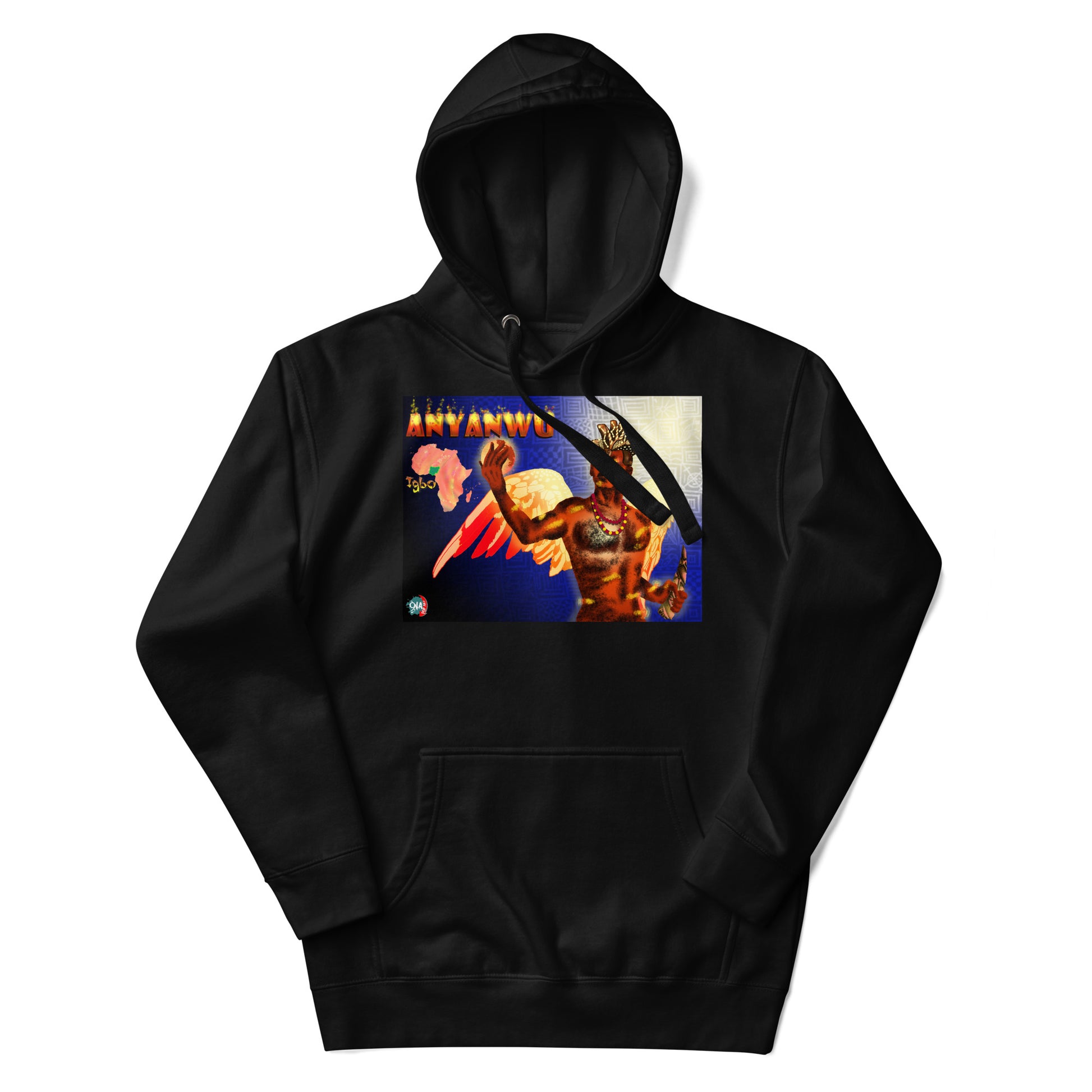 Unisex Hoodie Afrikkan Pantheon Anyanwu design - 9ja Pop Art Custom T-Shirt/Wearable Art Store