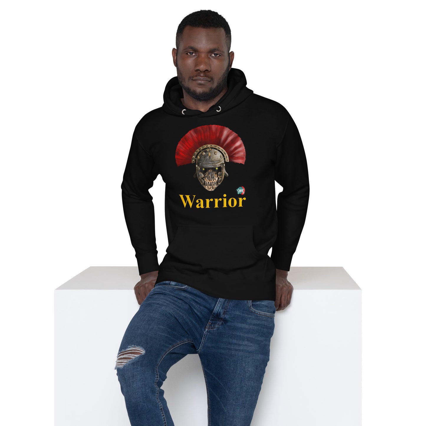 Unisex Hoodie Warrior:  Roman - 9ja Pop Art Custom T-Shirt/Wearable Art Store