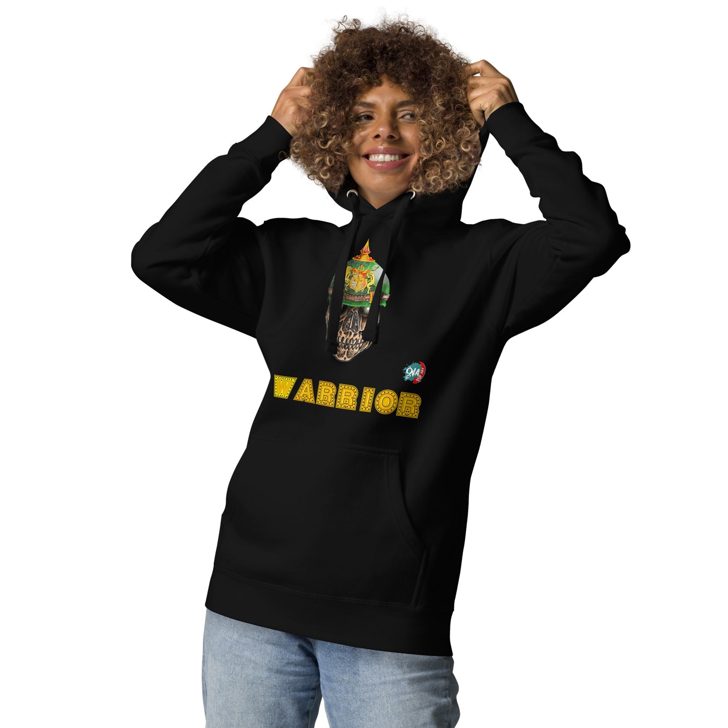 Unisex Hoodie Warrior:  WW1 Infantry - 9ja Pop Art Custom T-Shirt/Wearable Art Store