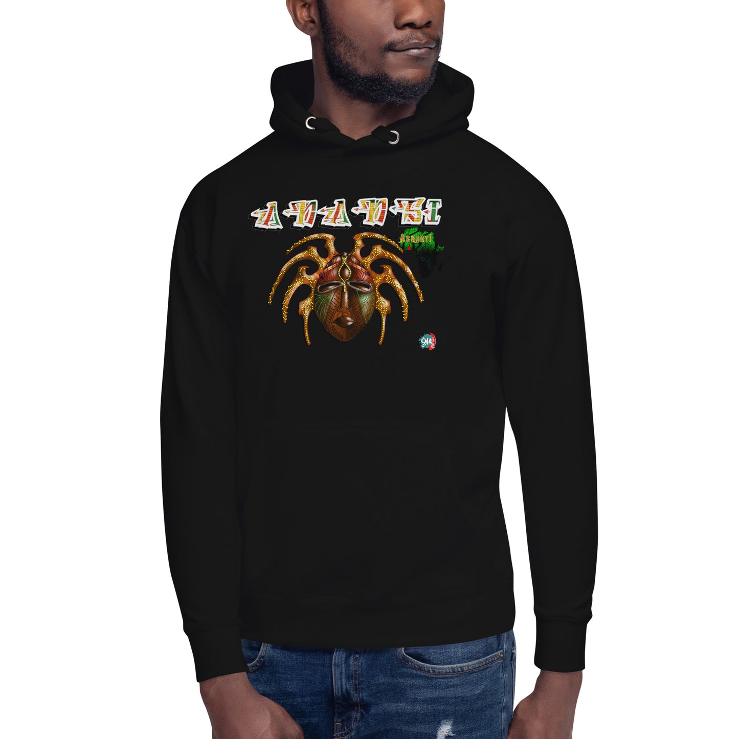 Unisex Hoodie Afrikkan Pantheon Anansi - 9ja Pop Art Custom T-Shirt/Wearable Art Store