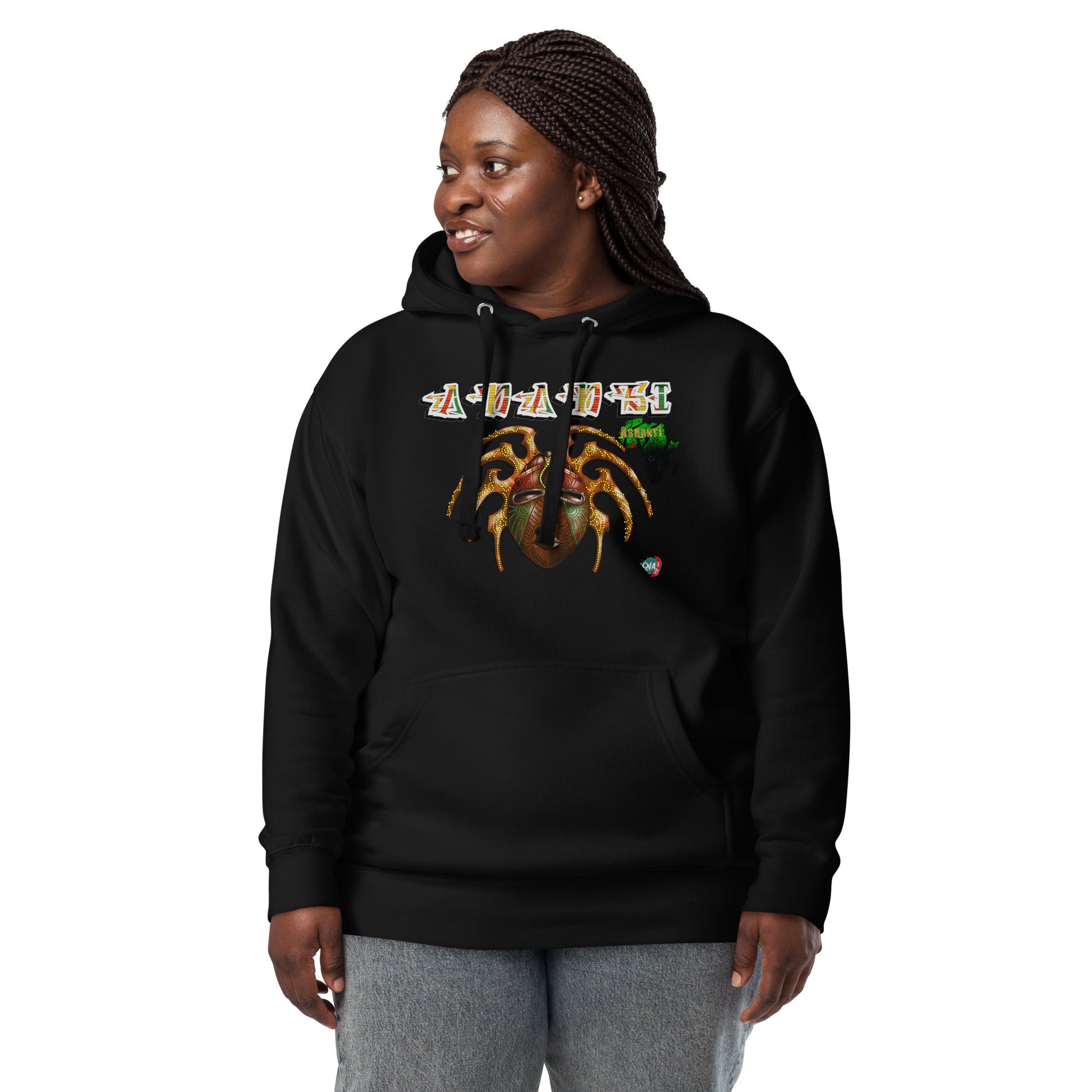 Unisex Hoodie Afrikkan Pantheon Anansi - 9ja Pop Art Custom T-Shirt/Wearable Art Store