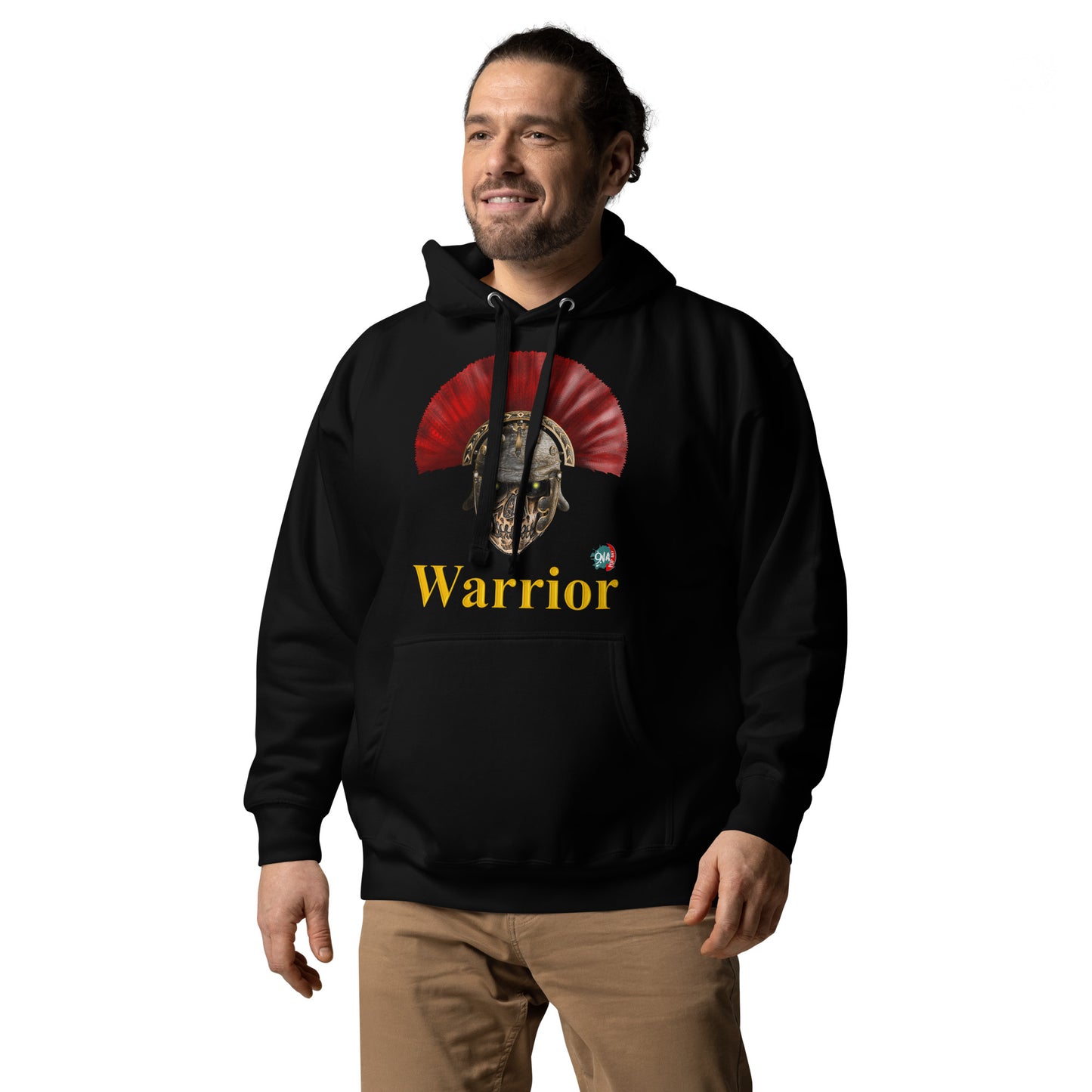 Unisex Hoodie Warrior:  Roman - 9ja Pop Art Custom T-Shirt/Wearable Art Store