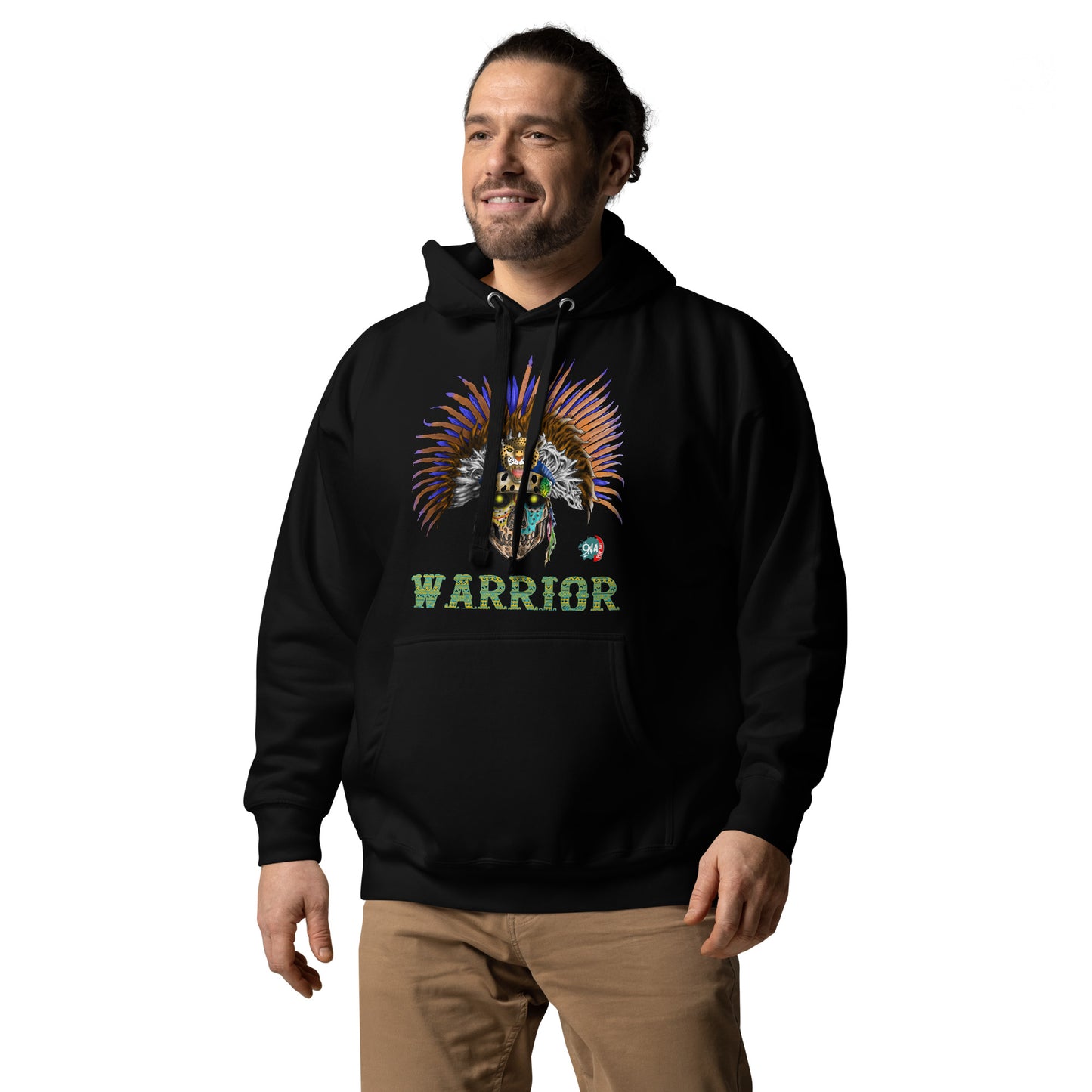 Unisex Hoodie Warrior:  Mayan - 9ja Pop Art Custom T-Shirt/Wearable Art Store