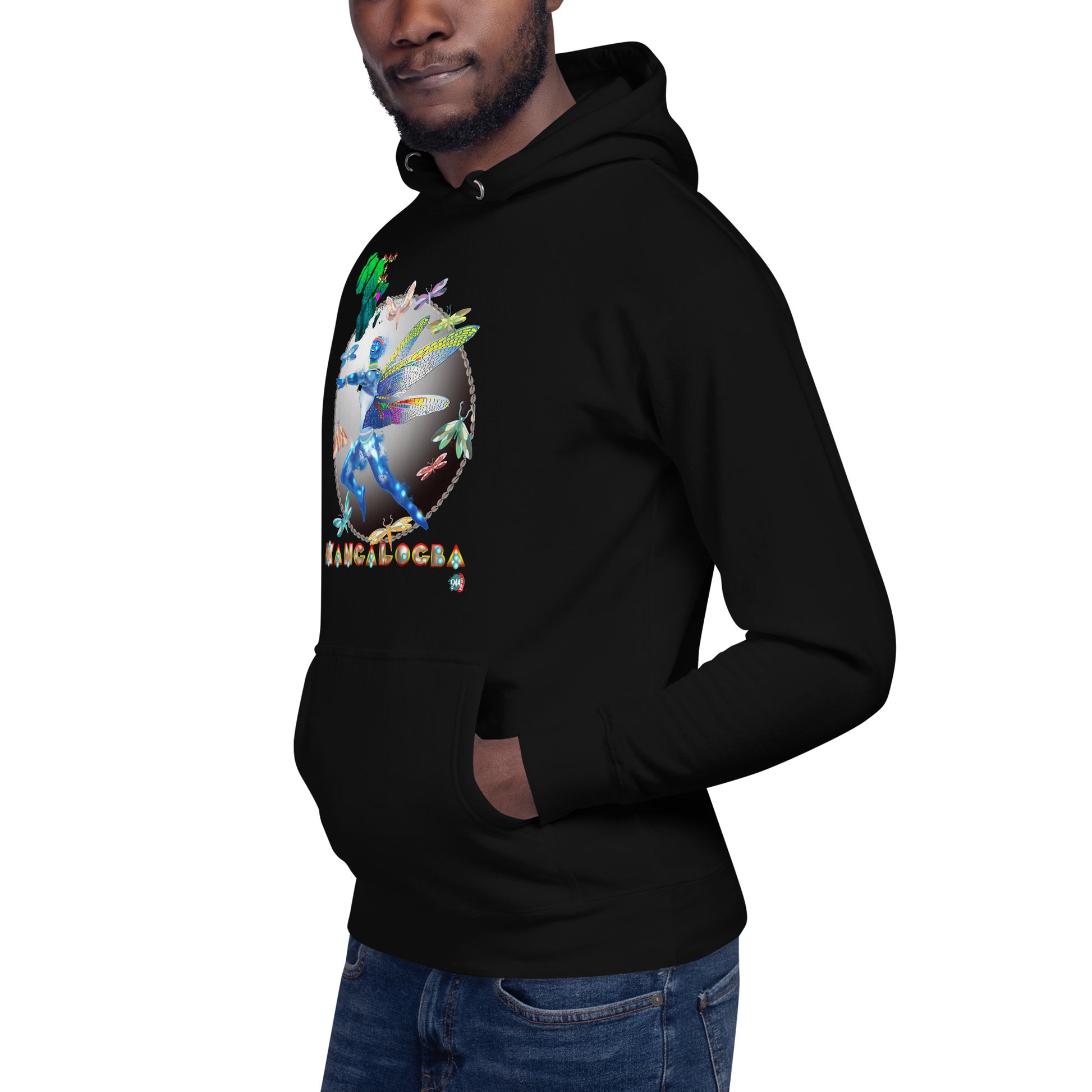 Unisex Hoodie Afrikkan Pantheon Kangalogba - 9ja Pop Art Custom T-Shirt/Wearable Art Store