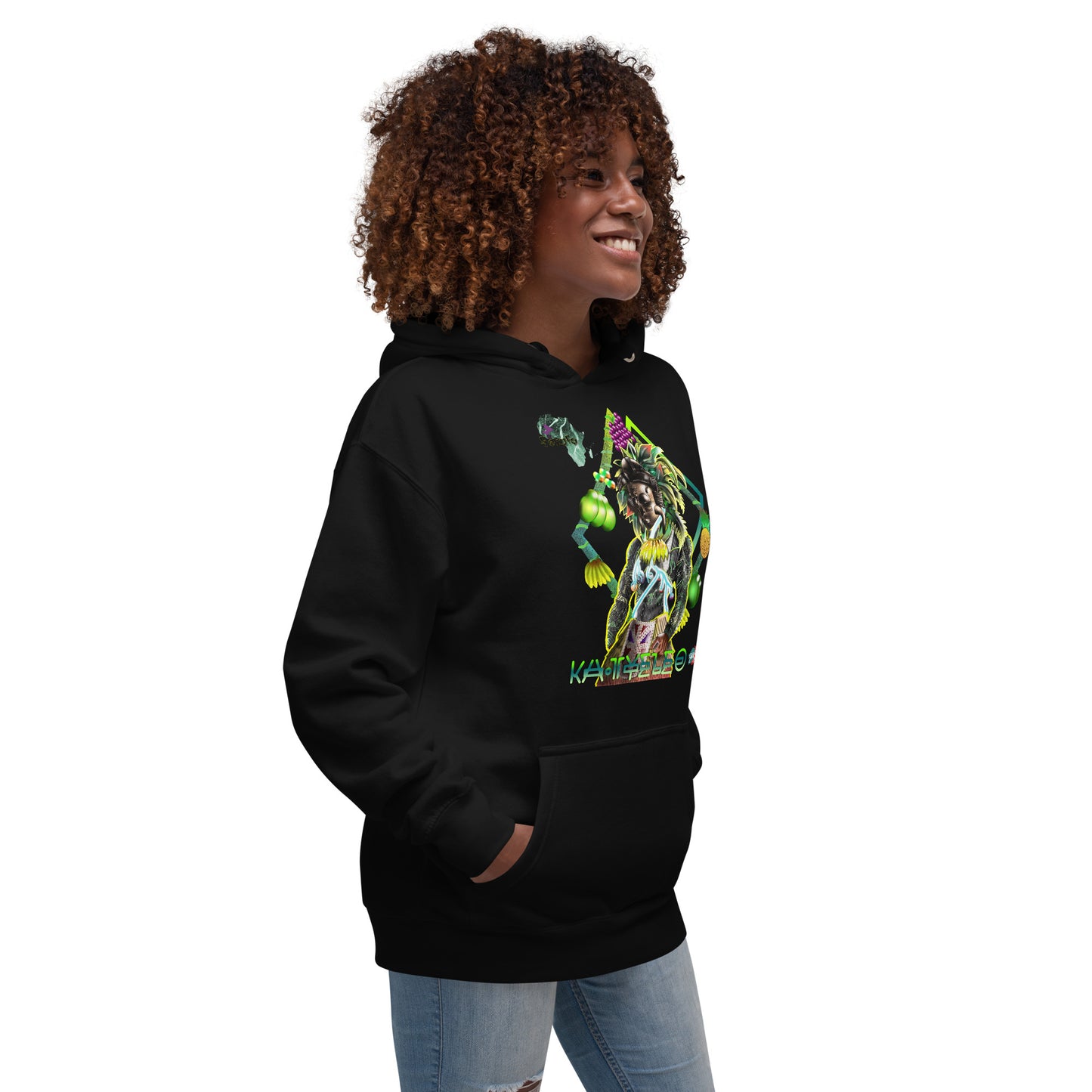 Unisex graphic Hoodie Afrikkan Pantheon (African Gods) Ka Tyeleo