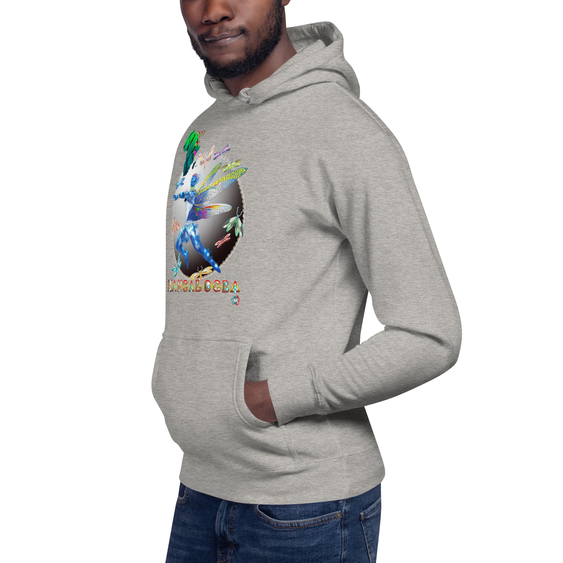 Unisex Hoodie Afrikkan Pantheon Kangalogba - 9ja Pop Art Custom T-Shirt/Wearable Art Store