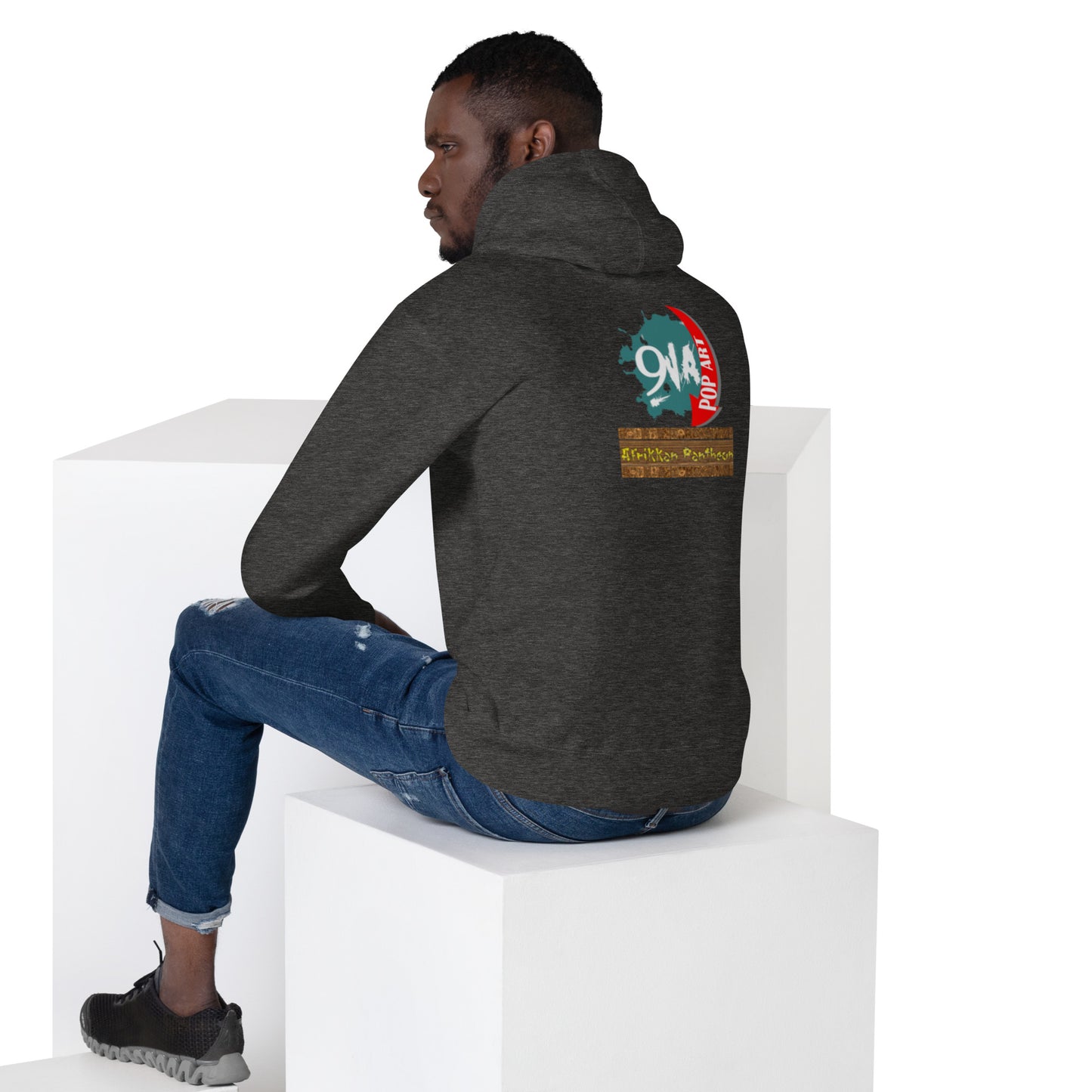 Unisex graphic Hoodie Afrikkan Pantheon (African Gods) Ka Tyeleo