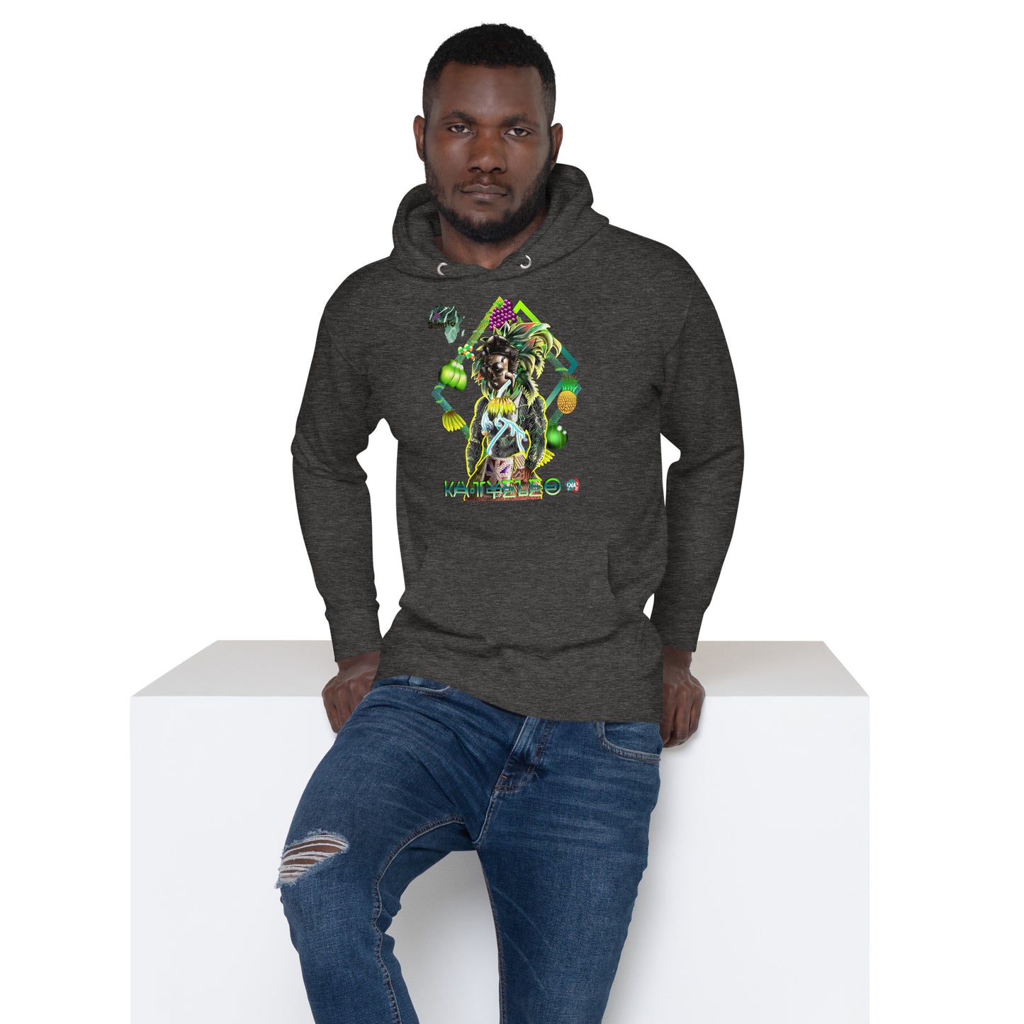 Unisex graphic Hoodie Afrikkan Pantheon (African Gods) Ka Tyeleo