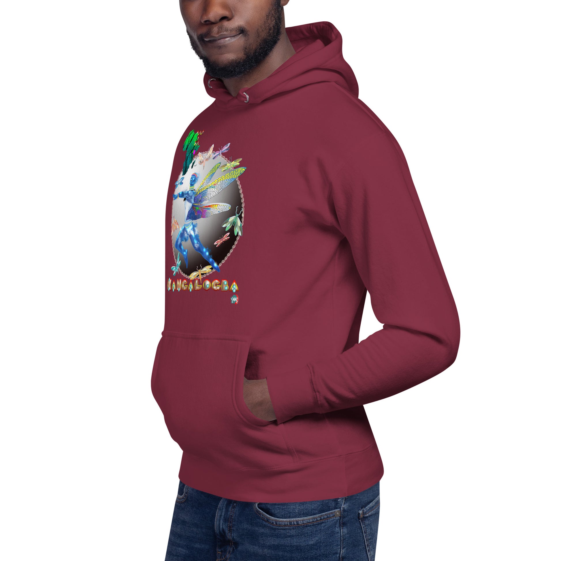 Unisex Hoodie Afrikkan Pantheon Kangalogba - 9ja Pop Art Custom T-Shirt/Wearable Art Store