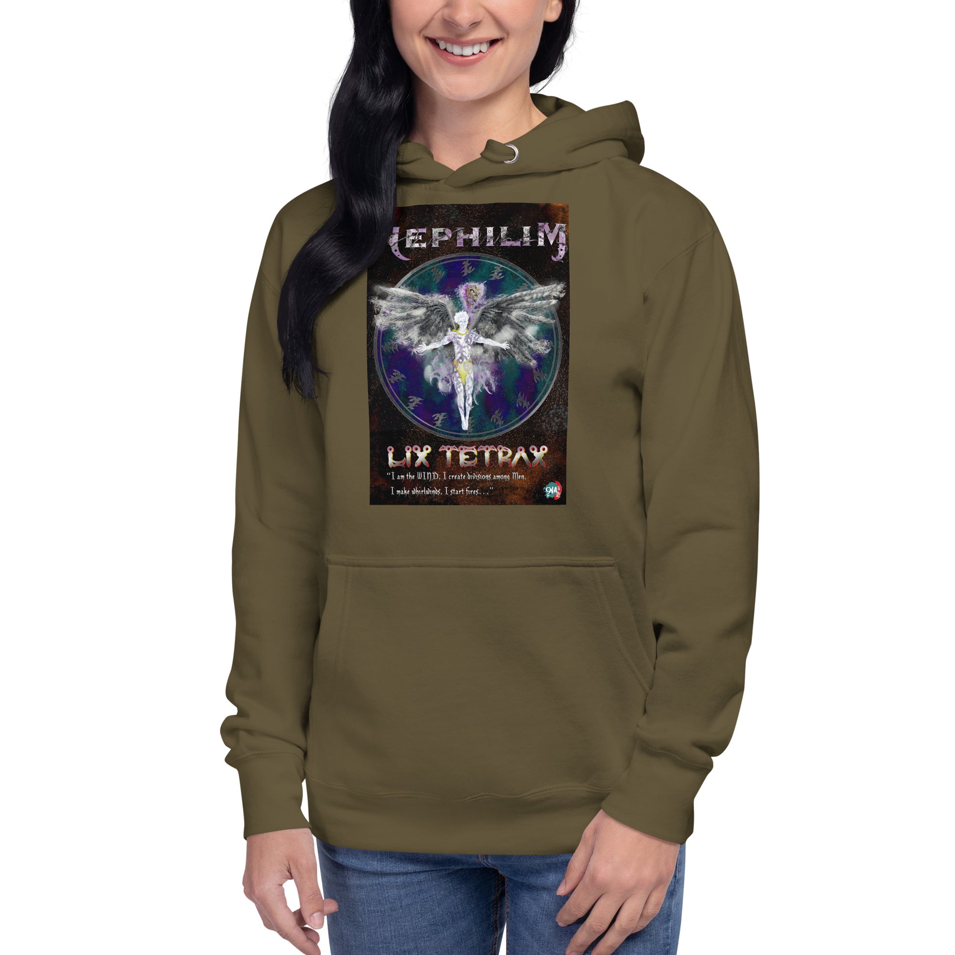 Unisex Hoodie Nephilim: Lix Tetrax - 9ja Pop Art Custom T-Shirt/Wearable Art Store