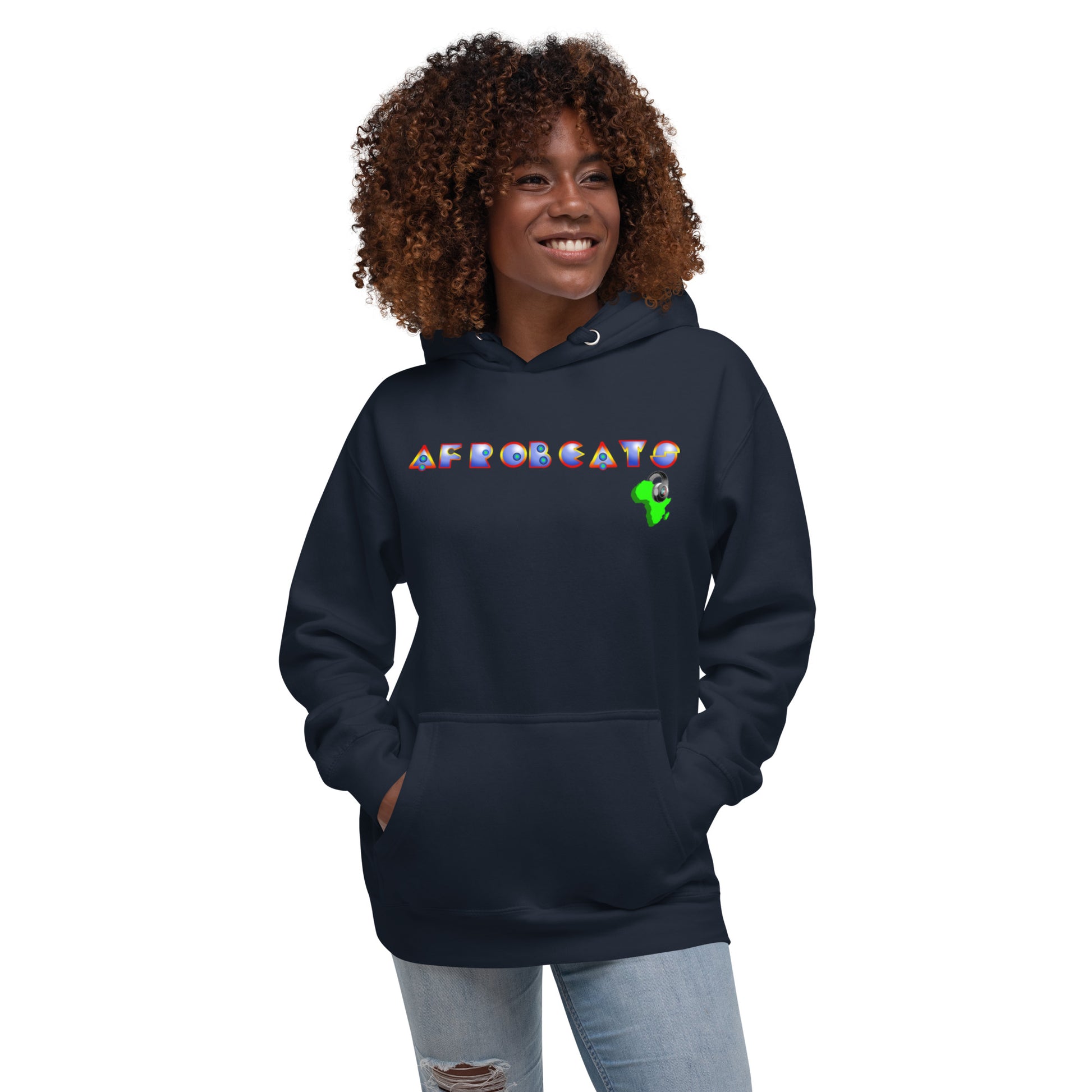 Unisex Hoodie Jasmine Deco Afrobeats design - 9ja Pop Art Custom T-Shirt/Wearable Art Store