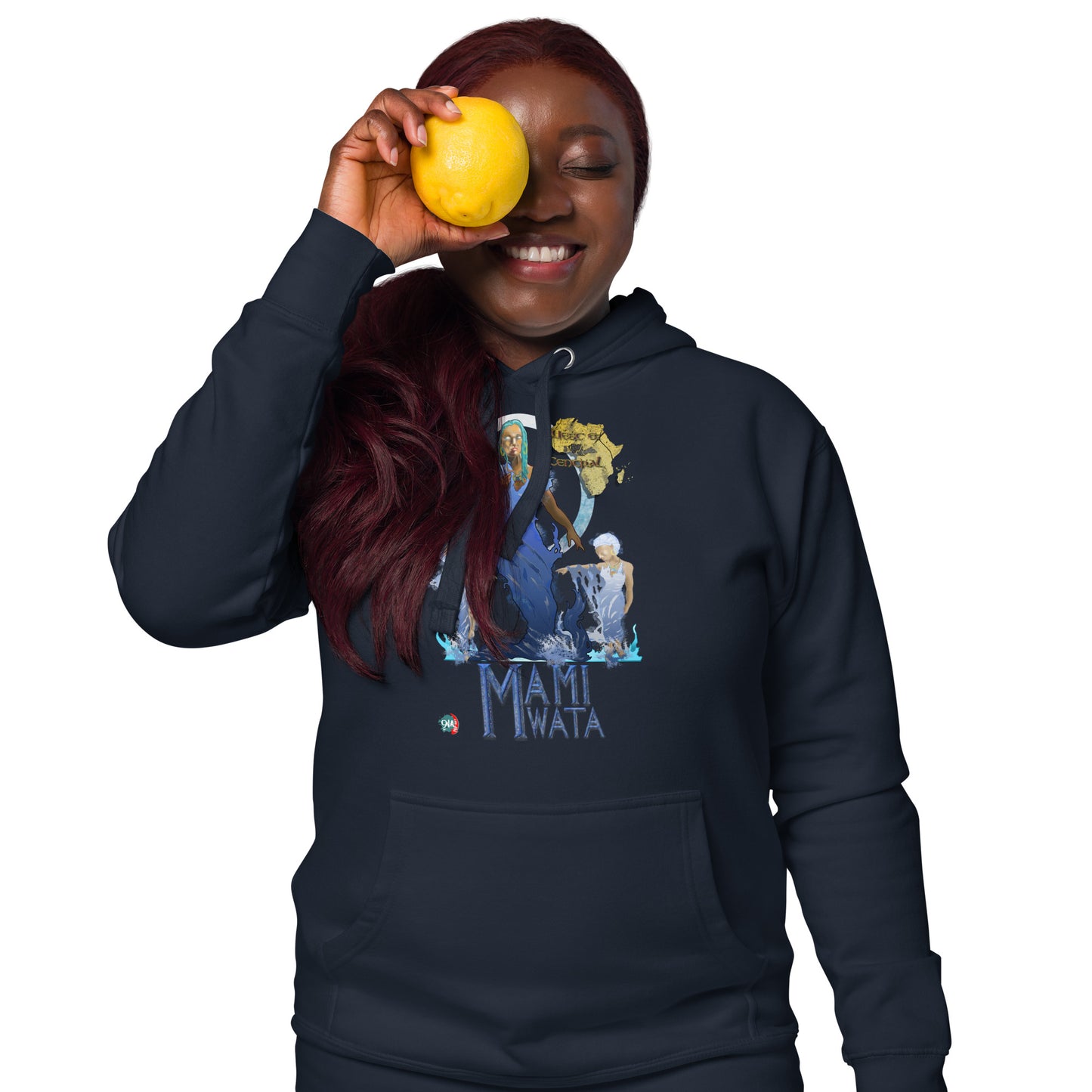 Unisex Hoodie Afrikkan Pantheon (African Gods) Mami Wata