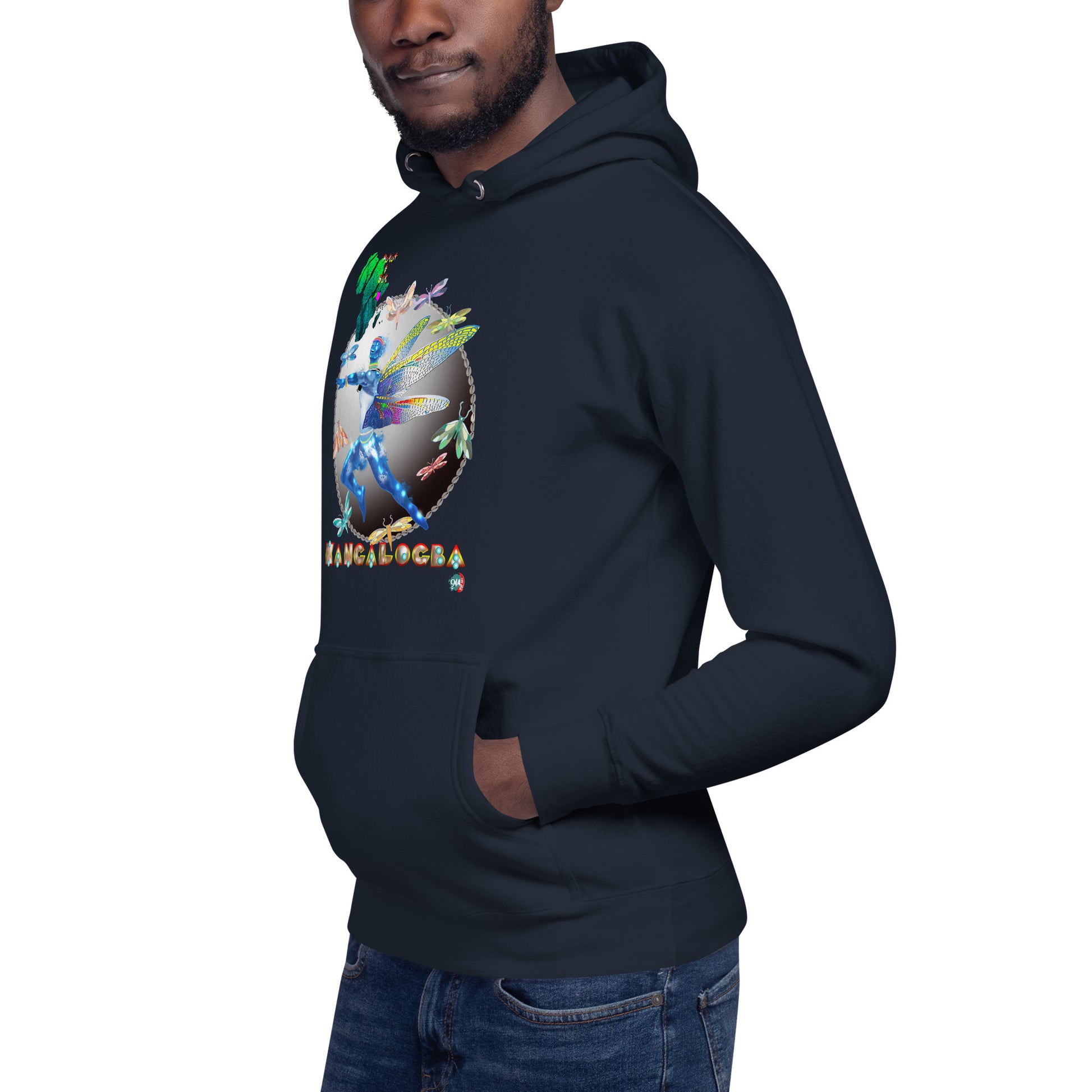 Unisex Hoodie Afrikkan Pantheon Kangalogba - 9ja Pop Art Custom T-Shirt/Wearable Art Store