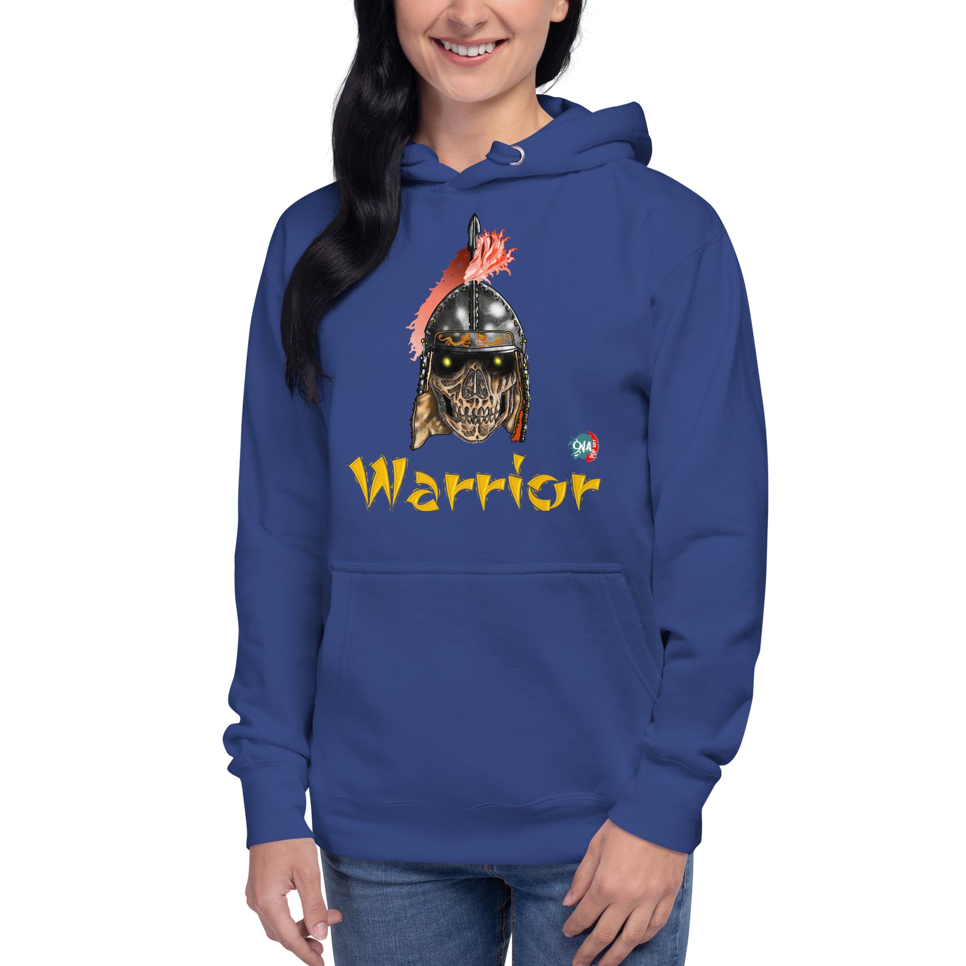 Unisex Hoodie Warrior:  Mongol - 9ja Pop Art Custom T-Shirt/Wearable Art Store