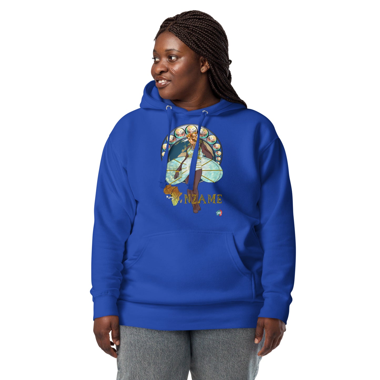 Unisex graphic Hoodie Afrikkan Pantheon (African Gods) Nzame