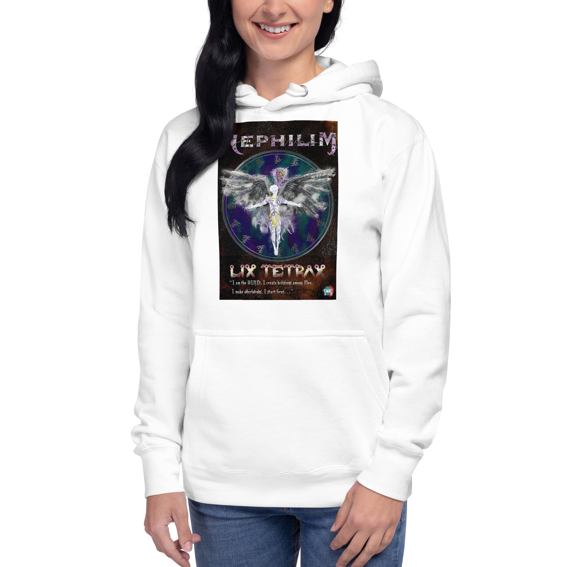 Unisex Hoodie Nephilim: Lix Tetrax - 9ja Pop Art Custom T-Shirt/Wearable Art Store