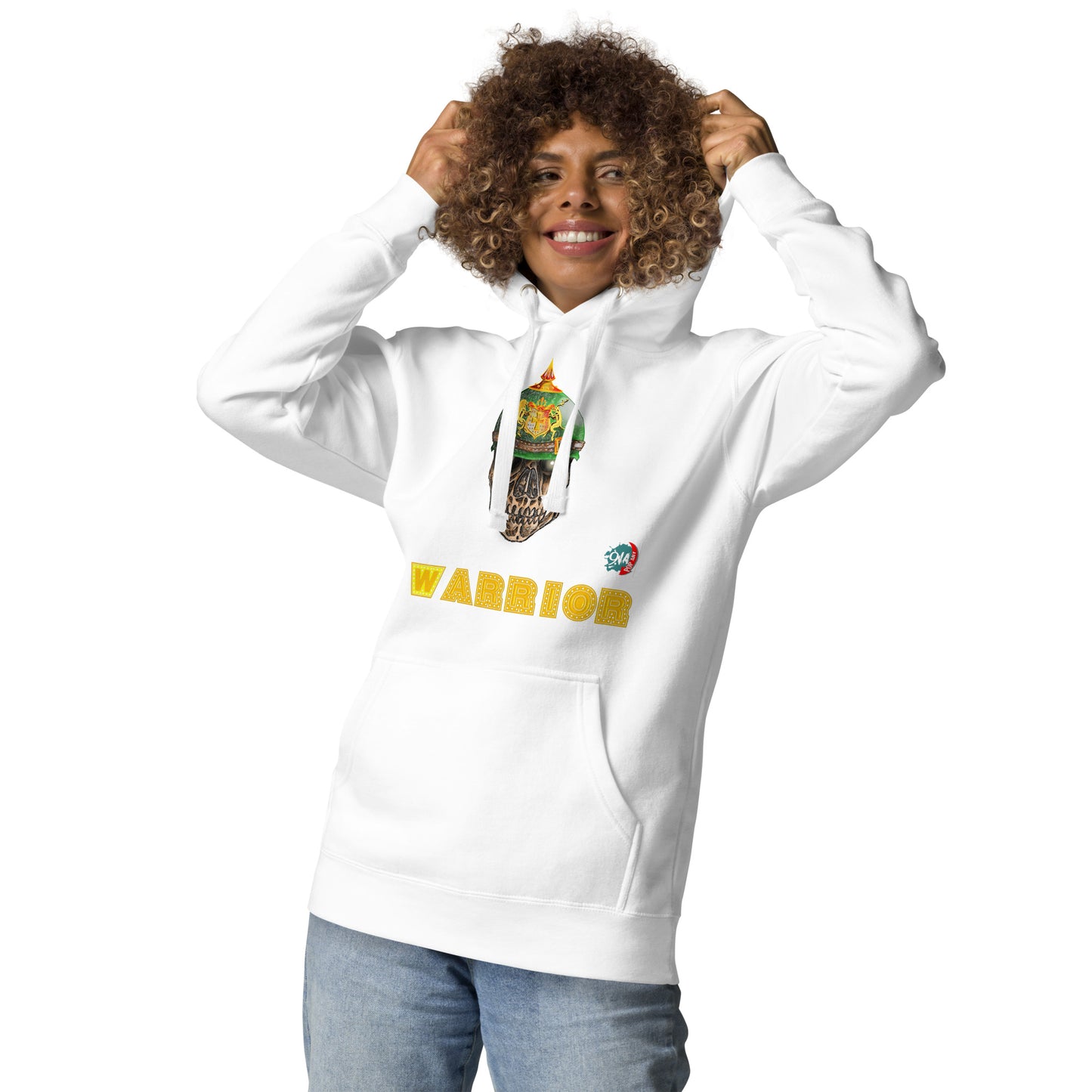 Unisex Hoodie Warrior:  WW1 Infantry - 9ja Pop Art Custom T-Shirt/Wearable Art Store