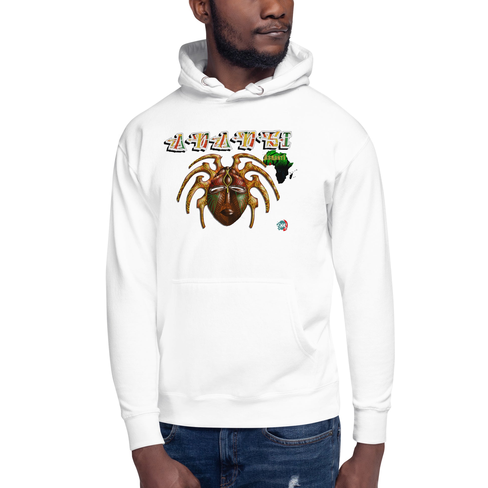 Unisex Hoodie Afrikkan Pantheon Anansi - 9ja Pop Art Custom T-Shirt/Wearable Art Store