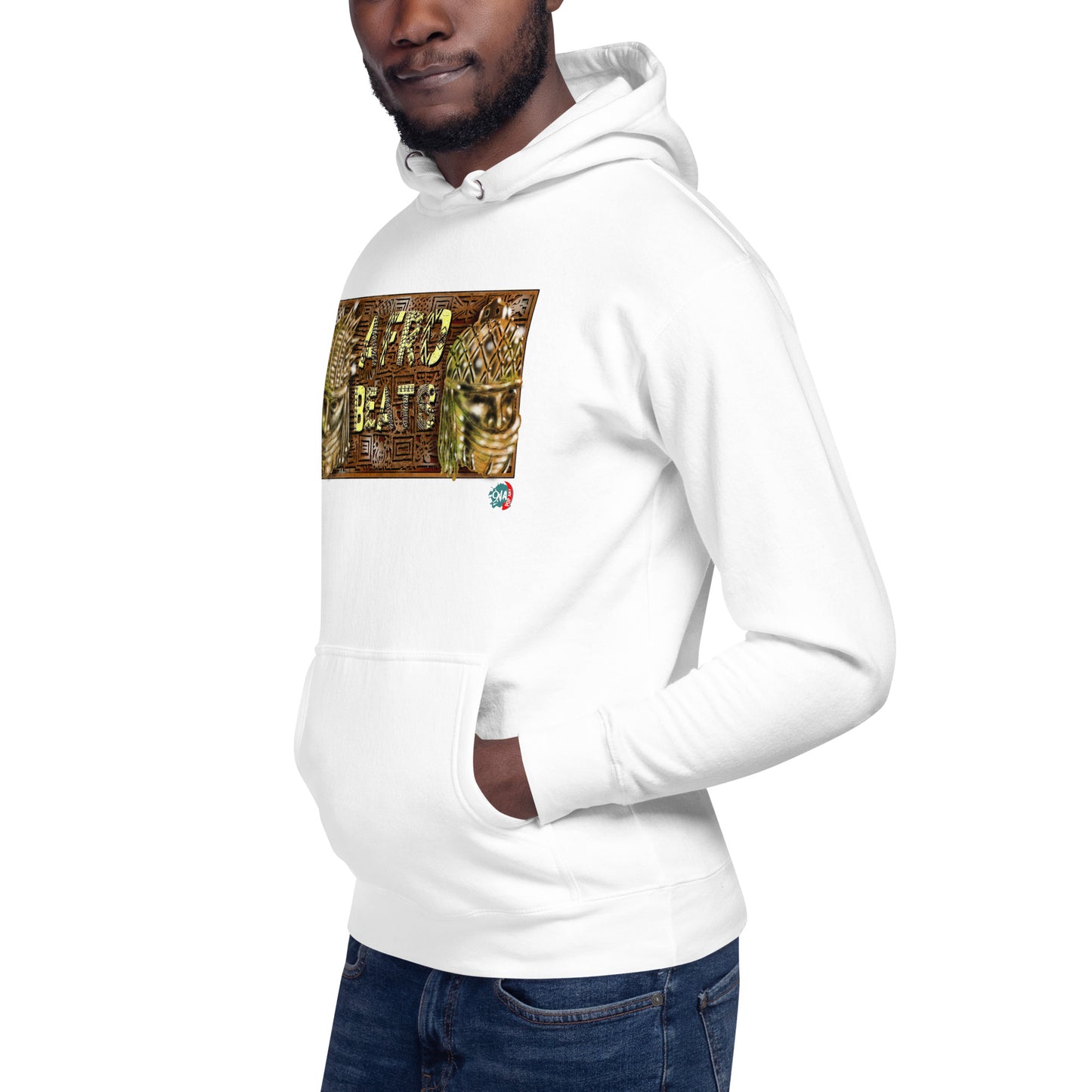 Unisex Hoodie Yoruba Bronze Afrobeats design - 9ja Pop Art Custom T-Shirt/Wearable Art Store