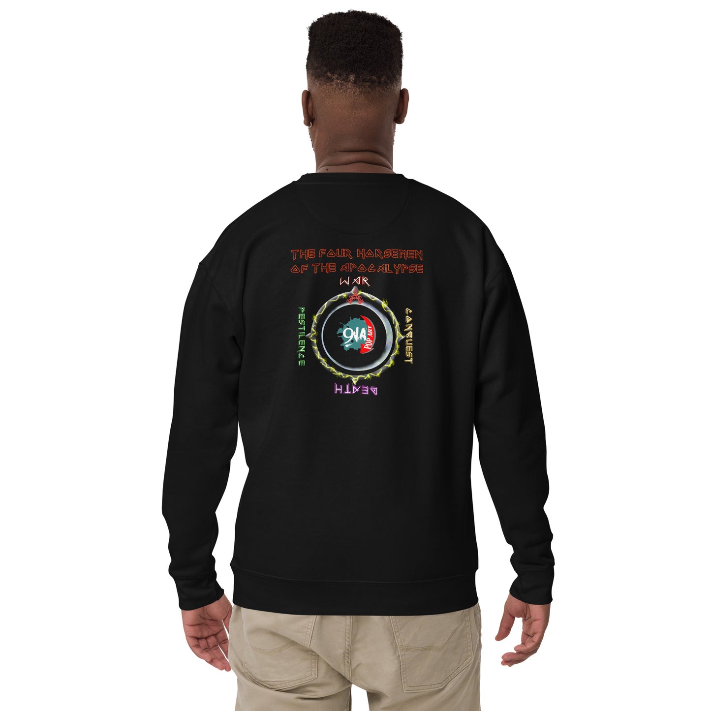 Four Horsemen of the Apocalypse: War Premium unisex graphic Sweatshirt