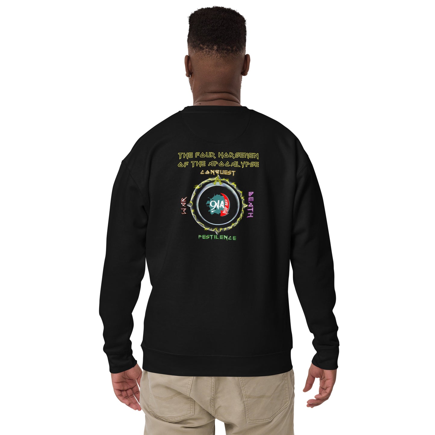 Four Horsemen of the Apocalypse: Conquest Premium unisex graphic Sweatshirt